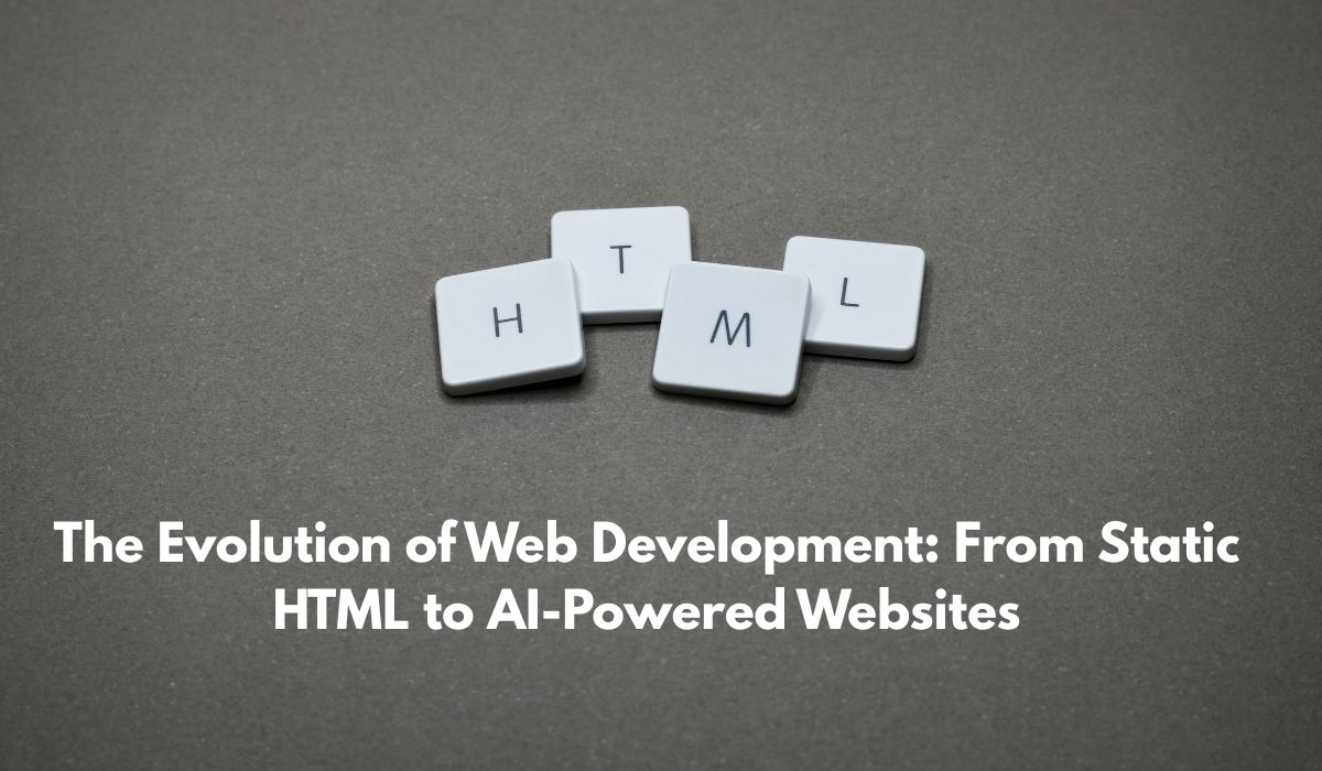 The Evolution of Web Development: From Static HTML to AI-Powered Websites